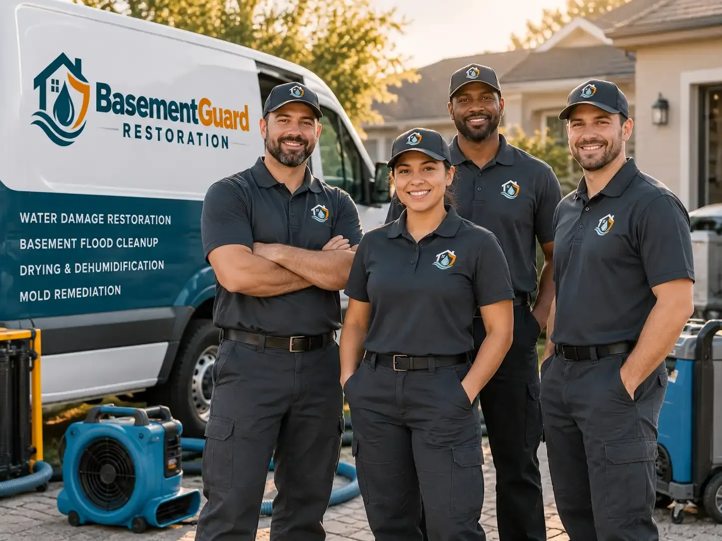 Basement Water Damage Restoration company in Gowen, MI